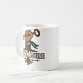 Tasse Free Palestine  Soutien à la solidarité pale (Devant gauche)