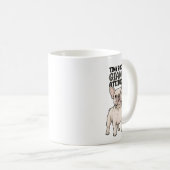 Tasse "Frenchie sassy 'Corps minuscule, attitude g (Devant droit)