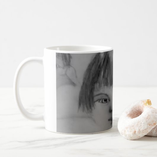 Tasse Frères Trois enfants mignons (Avec donut)