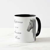 Tasse frisonne de cheval (Devant droit)
