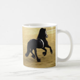 Tasse frisonne de cheval