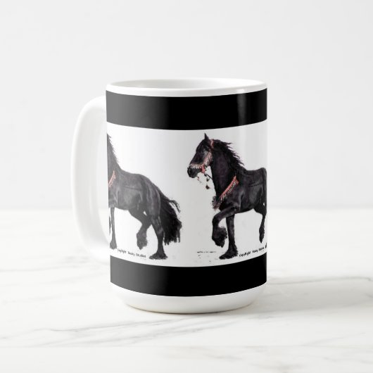 Tasse frisonne de danse (Devant gauche)