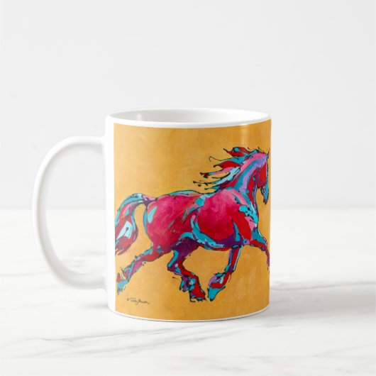 Tasse frisonne rouge (Gauche)