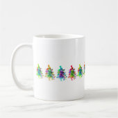 Tasse frontalière des arbres de Noël. (Gauche)