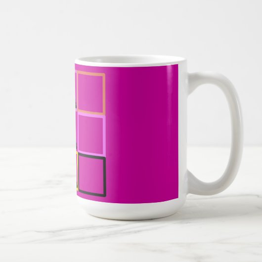 Tasse fuchsia (Droite)