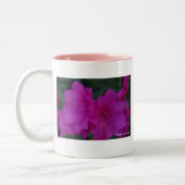 Tasse fuchsia d'azalées (Gauche)