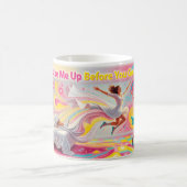 Tasse Fun Pop « Réveille-moi avant de partir » (Centre)