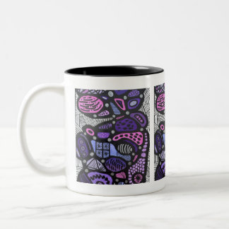 Tasse für Kunstliebhaber Tweekleurige Koffiemok