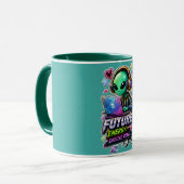 Tasse Future Energy ⚡ Tasse à café Cyber Rebel (Devant gauche)
