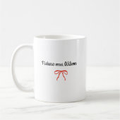 Tasse Future Mme Café Fiancée Cadeau (Gauche)