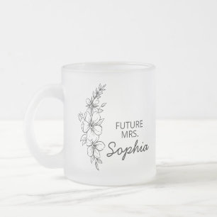 Tasse Future Mrs Mug Future Mariée À Être Tasse Pe