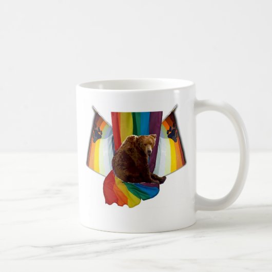 Tasse gaie de fierté d'ours (Droite)