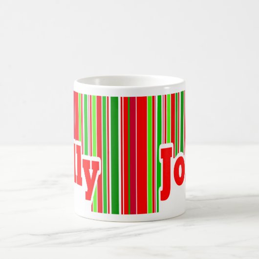 Tasse GAIE de rayure heureuse (Centre)