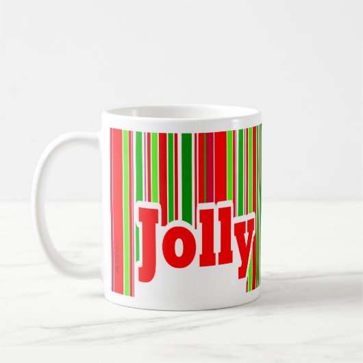 Tasse GAIE de rayure heureuse (Gauche)