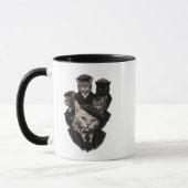 Tasse Gangster Chat Stylisé  (Gauche)