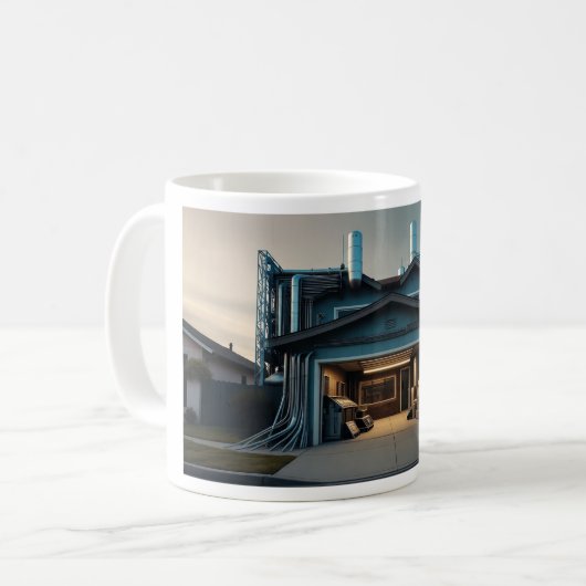 Tasse Garage Tech Upgrade (Devant gauche)