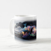 Tasse Garçon entre dans un univers numérique lumin (Devant gauche)