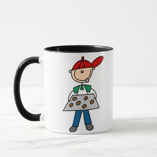 Tasse Garçon Faisant des Biscuits (Gauche)
