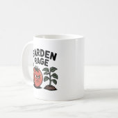Tasse Garden Rage – Cadeau drôle pour les jardinie (Devant gauche)
