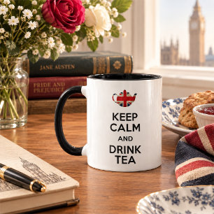 Tasse Gardez Votre Calme Et Buvez Du Thé