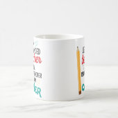 Tasse gauchère drôle de glacière de manière de (Centre)