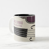 Tasse gauchère du violon du MOIS de blanchisserie (Devant gauche)