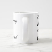 TASSE GÉANTE .... (Dos)
