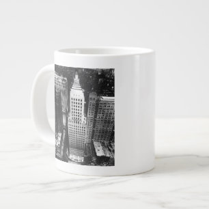 Tasse Géante 1960 : Une vue aérienne d'un gratte-ciel de