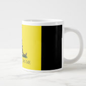 Tasse Géante 20 g/m2. Boug de café avec Drapeau de Gadsden sur (Droite)