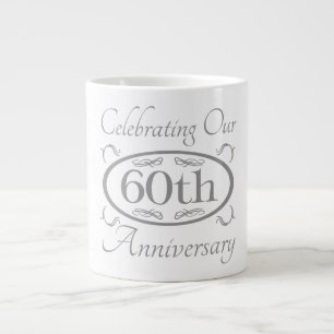 Tasse Géante 60e anniversaire du Mariage