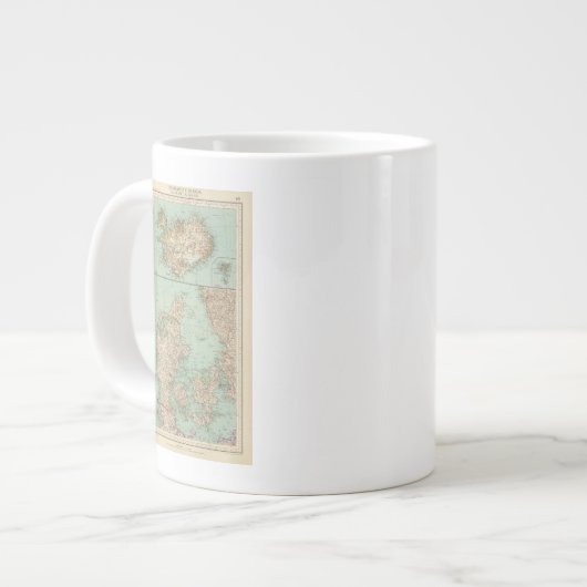 Tasse Géante 65 Danemark, Islande (Devant gauche)