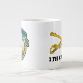 Tasse Géante 7ème La cavalerie attaquent (Devant)