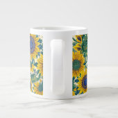 Tasse géante à motif d'art populaire ukrainien (Dos)