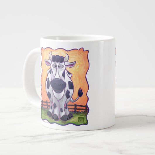 Tasse Géante Accessoires Cuisine Cute Cow (Devant gauche)