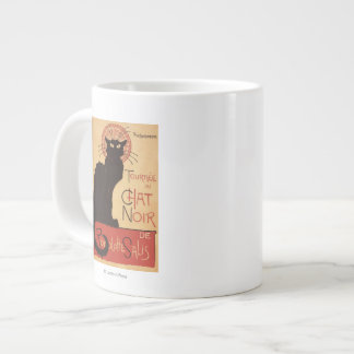 Tasse Géante Affiche de la Troupe de cabaret Conversation Noir