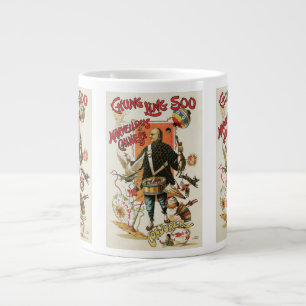 Tasse Géante Affiche Magique Vintage, Magicien Chung Ling Soo