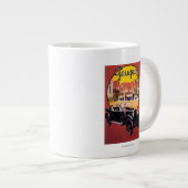 Tasse Géante Affiche promotionnelle Peugeot Automobile (Devant droit)