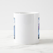 Tasse Géante Affiche promotionnelle pour le ski d'hiver (Devant)