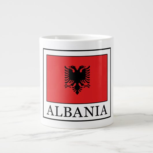 Tasse Géante Albanie (Devant)