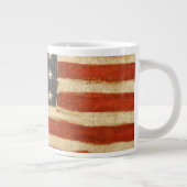 Tasse Géante Ancien drapeau américain (Droite)