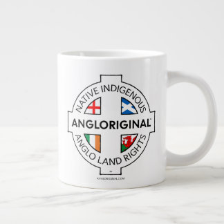 Tasse géante Angloriginal™ 4 Nations Droits foncie