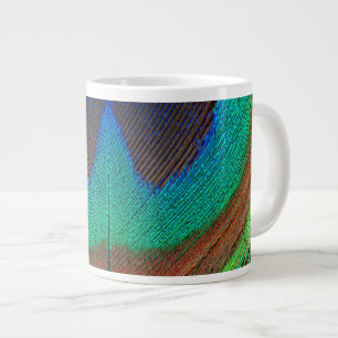 Tasse Géante Animal - Oiseau - Plume de Paon