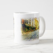 Tasse Géante Aquarelle du Vieux Prague (Devant droit)