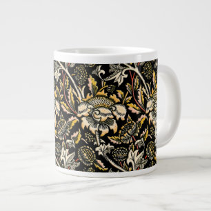 Tasse Géante Arabe floral sombre de William Morris