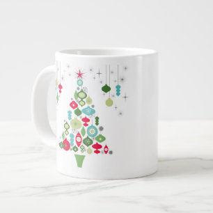 Tasse Géante arbre de noël vintage