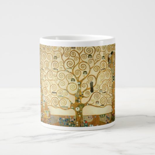 Tasse Géante Arbre de vie de Gustav Klimt (Devant)