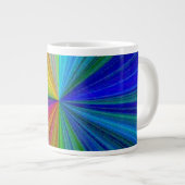 Tasse Géante Arc arc-en-ciel circulaire (Devant droit)