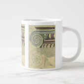 Tasse Géante Architecture vintage ; Capital Volute par Vignola (Droite)