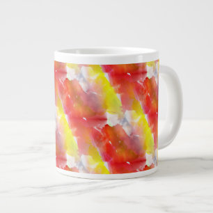 Tasse Géante arrière - plan aquarelle de texture de conception