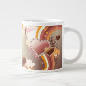 Tasse Géante Arrière - plan dénommé de conception (Droite)
